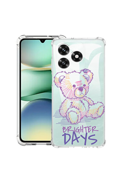 bestcase ® Husa Anti Shock Case For Honor 600 Lite, Teddy Bear Brighter Days,...