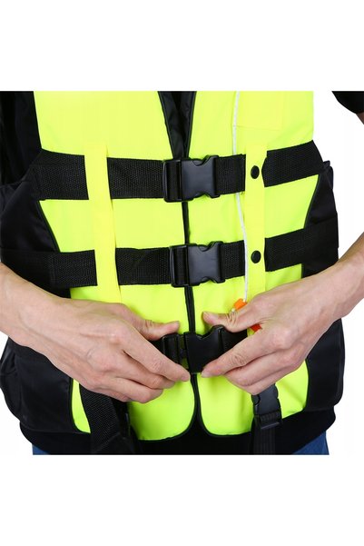 NO BRAND Vestă de siguranță Kapok pentru caiac, drifting, barcă, scuter, SUP,...
