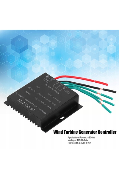 NO BRAND Regulator de încărcare pentru turbină eoliană DC 12-24V Fo8-12/24 800W