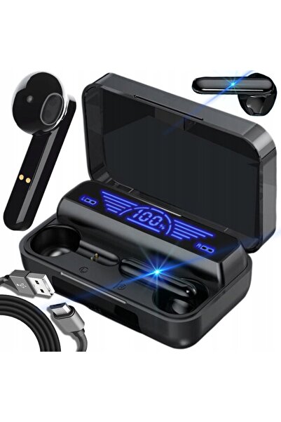 NO BRAND Căști wireless Arsa Go intraauriculare Bluetooth 5.1 cu Power Bank