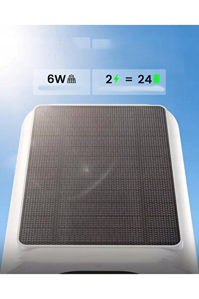 NO BRAND Cameră IP Solară de Securitate Inteligentă Wifi 3MP 2K 2.4 GHz pentr...