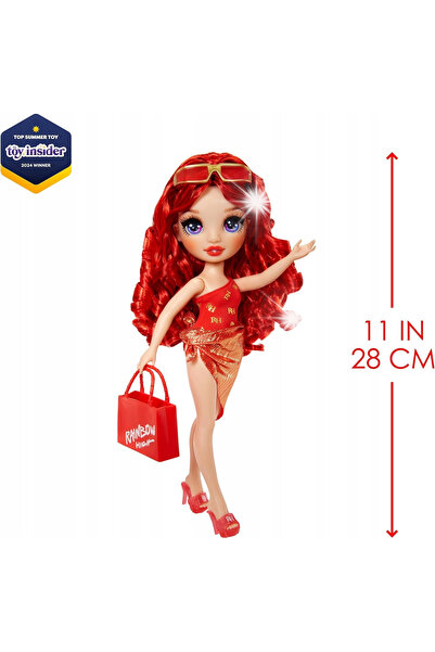 NO BRAND Lalka Ruby 28 cm Costum de baie Prosop 10 Modele Copii 4-12 ani