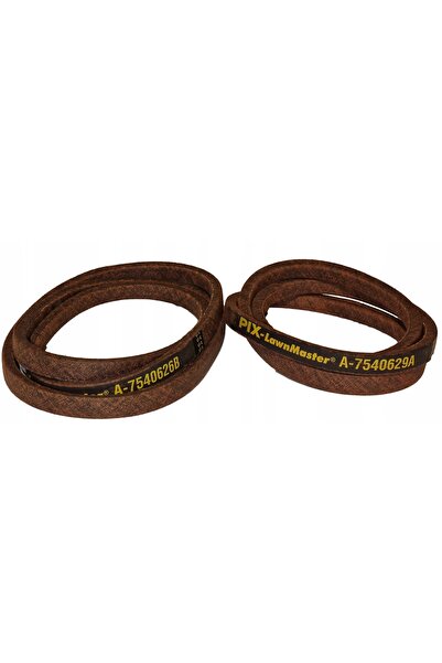 NO BRAND 2x Curea de transmisie tractor MTD BOLENS GUTBROD 754-0629 + 754-062...