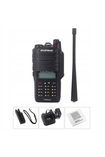 NO BRAND Uv-9R Plus 15W Transceiver radio unde scurte Walkie Talkie VHF UHF