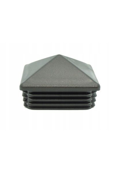 NO BRAND Capac orb pentru profil 100x100, Negru, 10 bucăți