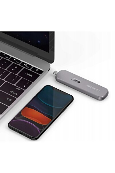NO BRAND Carcasă SSD M.2 Blitzwolf b-key SATA USB-C