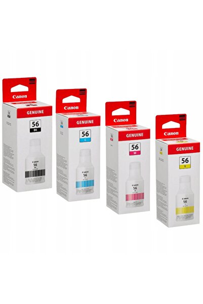 NO BRAND 4X Cerneală nouă Canon Gi56 Gi-56 Maxify Gx6550 Gx5550 Gx5050