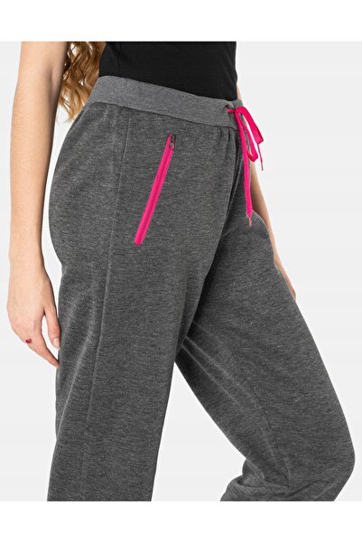 NO BRAND Pantaloni de trening groși și călduroși de damă 5374-4 R XXL