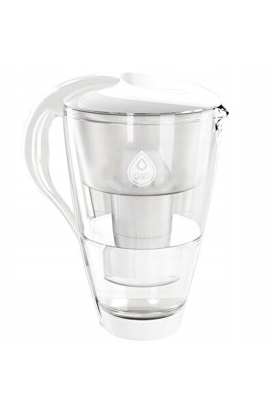 NO BRAND Carafă de sticlă cu filtru Dafi Crystal Led 2 L + 6 filtre Dafi Classic