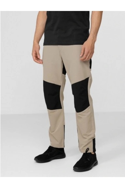 NO BRAND Pantaloni de drumeție pentru bărbați 4F Trekking XXL Maro