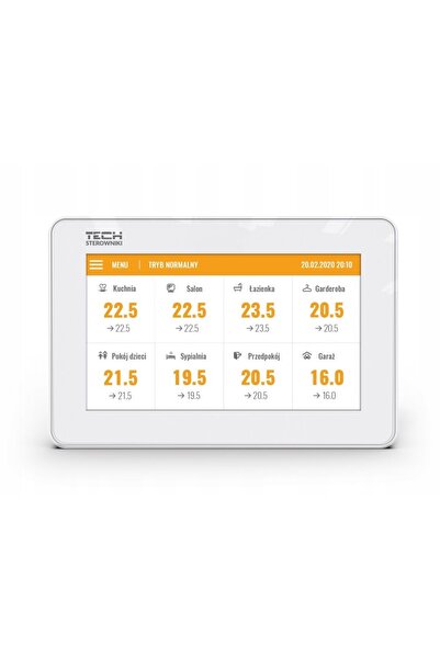 NO BRAND Panou de control wireless Tech M-8 N, Alb