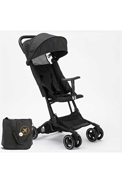 BLACK Baby Stroller Foldable,Lightweight Toddler Travel Stroller for Airplane...