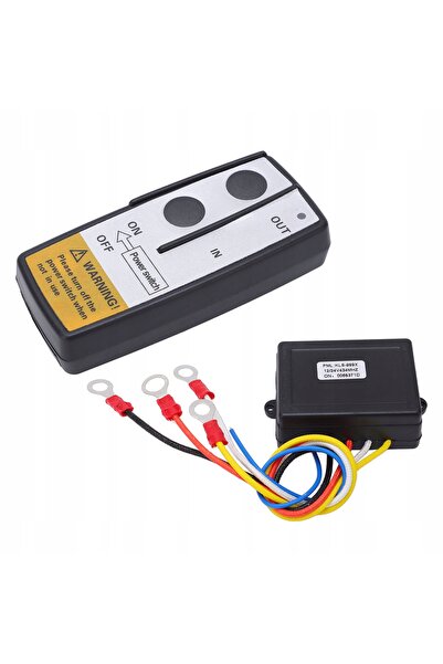 NO BRAND Kit universal telecomandă wireless pentru troliu 12/24V, 75ft