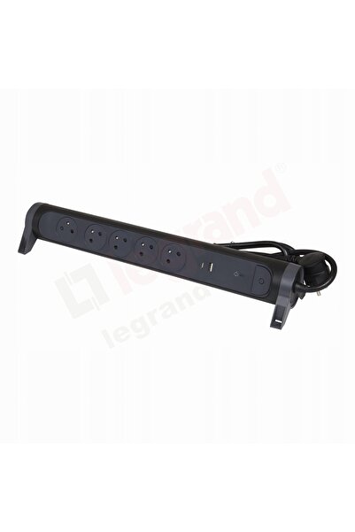 NO BRAND Prelungitor Premium, Rotativ, 5X2P+Z, USB A+C, cu Protecție la Supra...