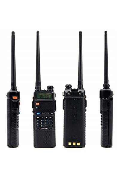 NO BRAND Baofeng UV-5R Radio HT portabil cu rază lungă de acțiune și scanner ...