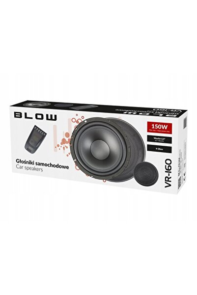 NO BRAND 2X Difuzoare auto bas woofer 150W 6.5 " 165mm + 2X Set de tweetere