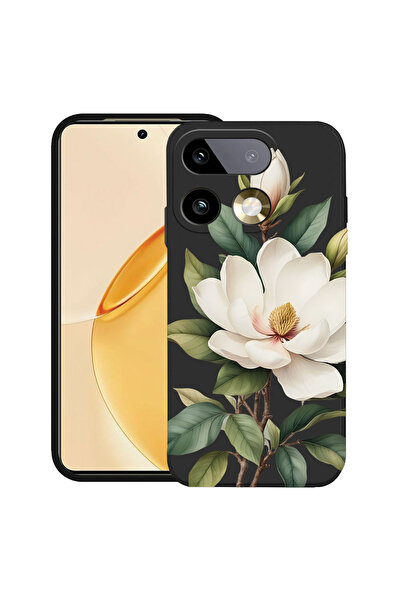 bestcase ®   Husă TPU Ultra Subțire pentru Realme 16 Pro 5G, Florală - Magnol...