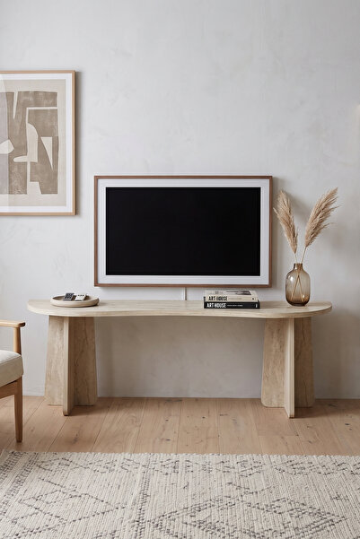 Skandi homeworks Maya TV Sehpası 120 cm Modern TV Ünitesi