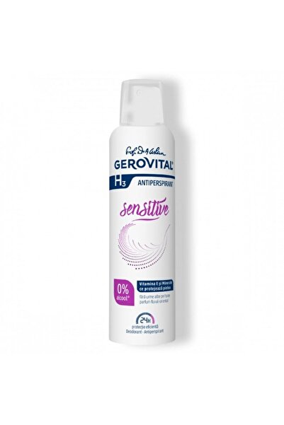 Gerovital H3 Evolution Antiperspirant, Gerovital H3, 150 ml Sensitive,