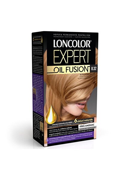 Loncolor Expert Hair Dye, Oil Fusion, 8.32 Light Golden Blonde