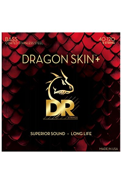 NO BRAND DR DBS5 40-120 Piele de dragon+ Oțel inoxidabil - Corzi pentru chita...