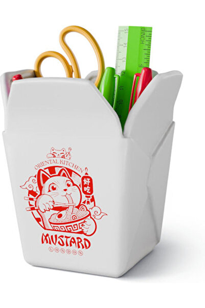 MUSTARD Συμπαγής θήκη για στυλό για εξόδους