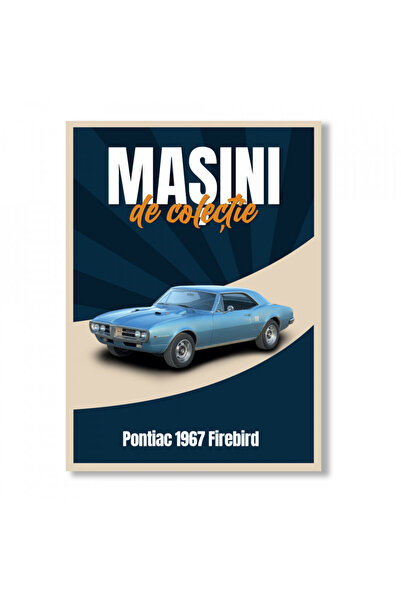 WELLY Sigilat- Pontiac 1967 Firebird- Nr. 32- Mașini de Colecție 2023- Scara ...