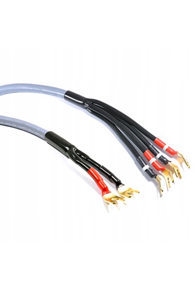 NO BRAND Cablu difuzor Bi-wiring Melodika Cables Mdbw41530Gs 3m Pereche 2 Bucăți