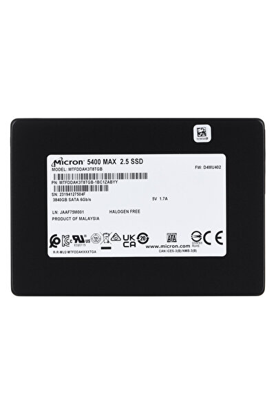 Micron 5400 MAX 3.84TB SATA MTFDDAK3T8TGB