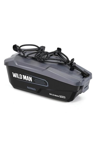 Wildman Geantă impermeabilă pentru cadru de bicicletă FK6, Gri/Negru