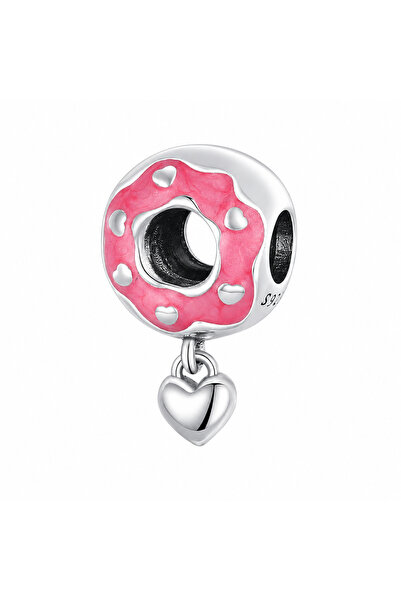 Belora Charm gogoașă din metal, design elegant, accesorii pentru brățări și c...