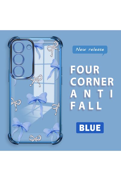 ucuc Samsung Galaxy S23 Compatible Transparent Back Four Corners Reinforced I...