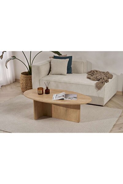 Rani Mobilya Rani Home Orta Sehpa Meşe 120 Cm AB-5404