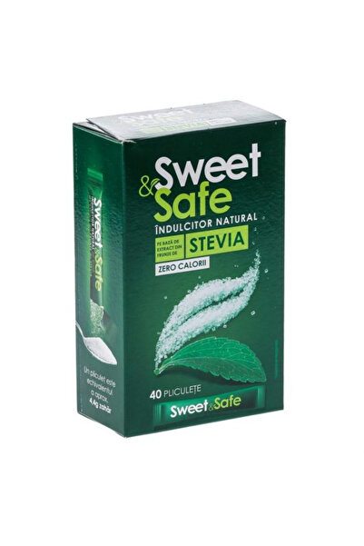 SLY NUTRITIA Indulcitor Stevia Dulce și Sigur Sly Nutritia, 40 doze
