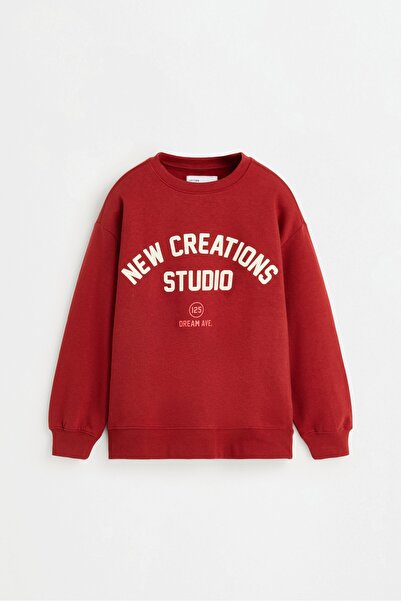LEFTIES Baskılı sweatshirt
