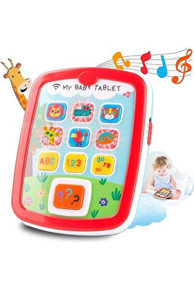 BAYBEE Electronic Learning Tablet Alphabet Numbers Music LED Educational Toy ...