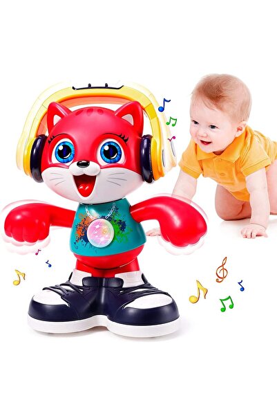 BAYBEE Dancing Musical Cat Toy with Lights Talking Interactive Electronic Toy...
