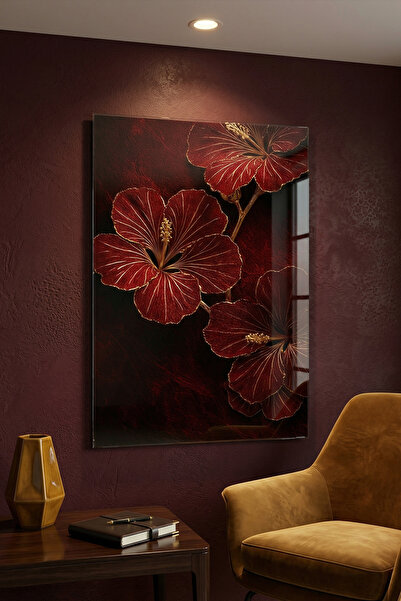 ARTAGE Glass Table Wall Decoration (Unbreakable) - Home Office Decorative Ite...