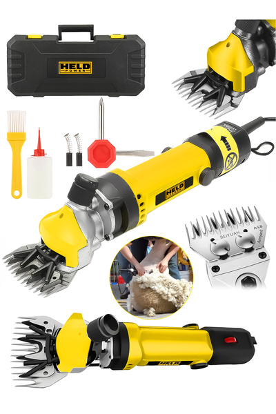 held power 1000 Watt 6 Kademe Hız Ayarlı Profesyonel Koyun Kırkma Makinesi