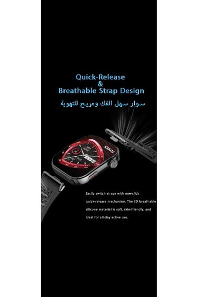 SmartWatch ساعة ذكية من العلامة التجارية الكورية 6، ساعة ذكية بتقنية ChatGPT AI مع ميزة الاتصال عبر البلوتوث، شاشة AMOLED منحنية 2.06 بوصة، مقاومة للماء IP68، ساعة لياقة بدنية، ساعات ذكية، هيكل من سبائك الزنك، متوافقة مع أندرويد وiOS.