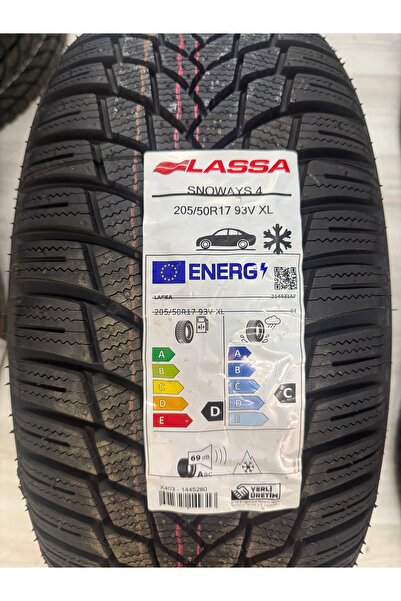 Lassa / 205/50R17 (SNOWAYS 4) 2026 KIŞ LASTİĞİ (1 ADET FİYATIDIR. EN AZ 2 ADE...