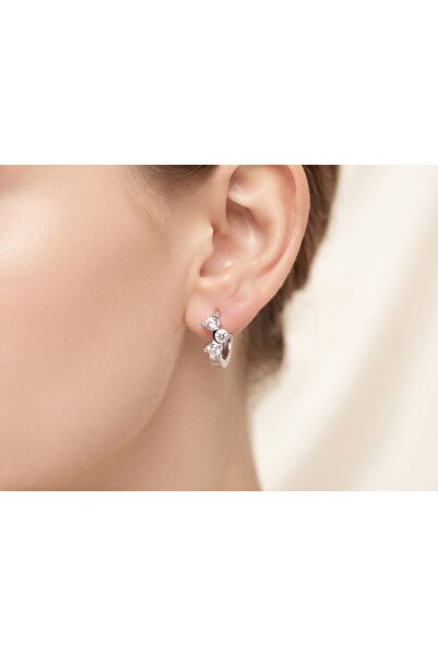 robel Elegant Crystal Leaf Stud Earrings – Fashion Earrings for Women