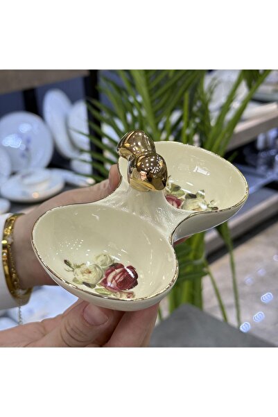 ACAR Royking Rose 2-Section Delight Dish 13 cm