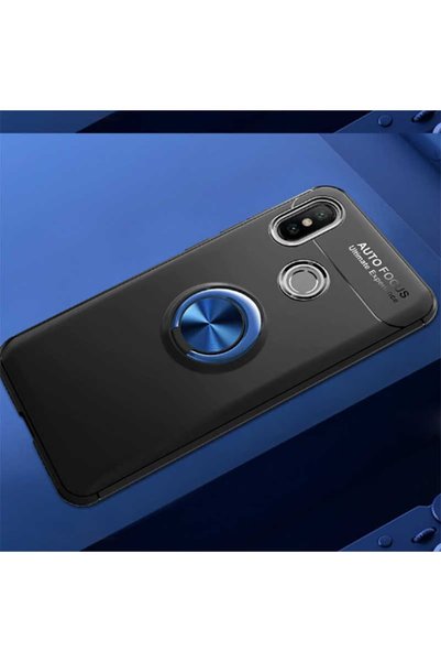 Ummeslem غطاء رافيل من السيليكون مع حامل حلقي قابل للدوران لهاتف Xiaomi Redmi...