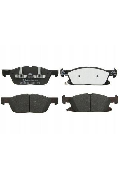 NO BRAND Plăcuțe de frână față ATE FORD GALAXY III 3 316mm