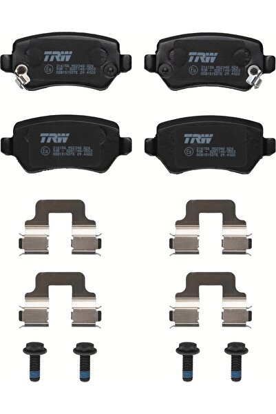TRWELD Plăcuțe de frână spate GDB1515DTE TRW CHEVROLET KIA