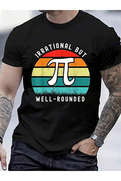 4Car تي شيرت رجالي ونسائي بتصميم ريترو من القطن 100%، بطبعة 'Irrational But W...