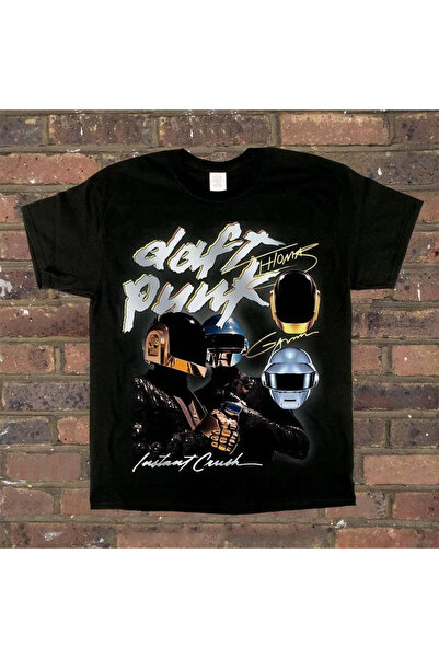 Grafftee Clothing Daft Punk Printed Unisex Oversize T-Shirt