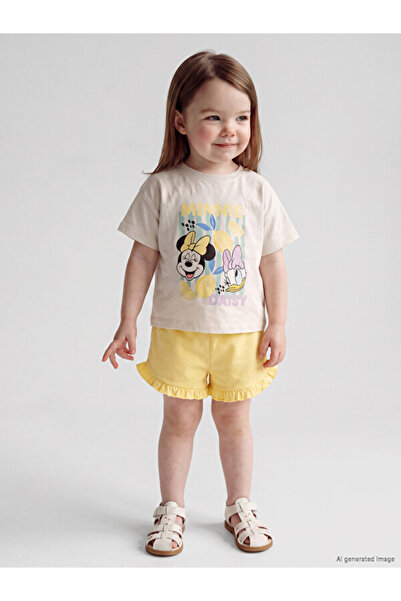 LC Waikiki I Cute Mouse Printed Baby Girl Shorts Set from Freezen Store
