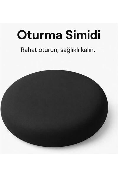 Bozkar Medikal Ortopedik Oturma Simidi Minderi Yuvarlak Ergonomik Oturma Yast...